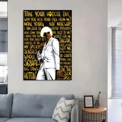 Rapper Tyler The Creator Poster Kraft Paper Vintage Poster Wall Art Painting Study Aesthetic Art Small 6 - Tyler The Creator Official Store