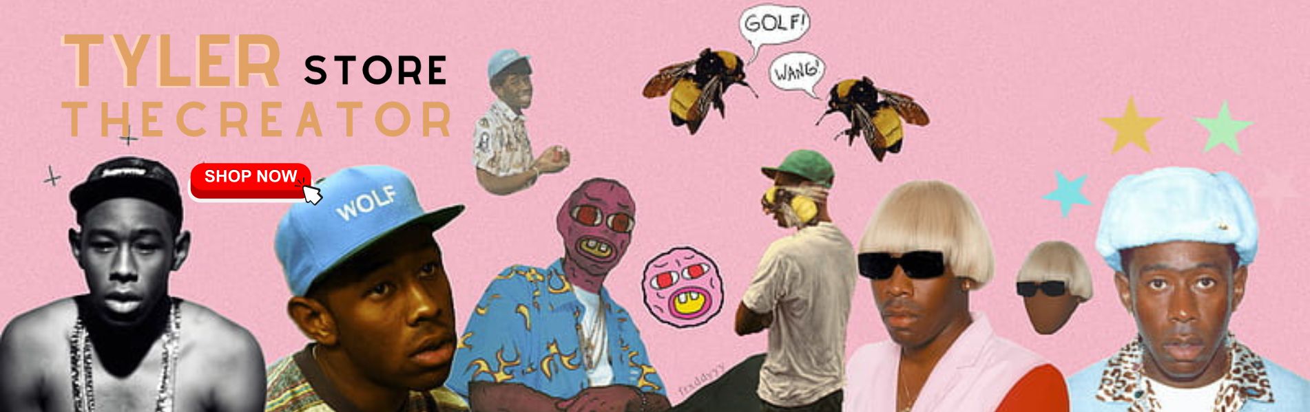 Tyler The Creator Store Banner - Tyler The Creator Official Store